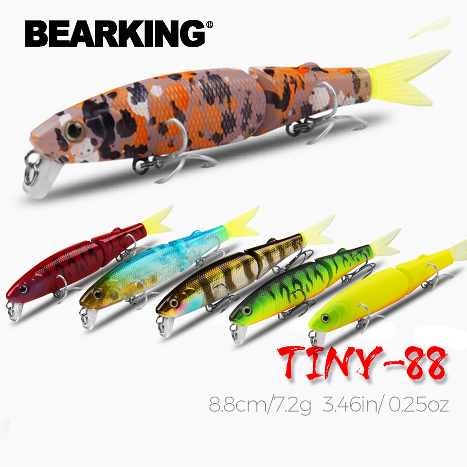 Fishing Equipment Brands - S85 Bearking ブランド 1PC AS-S85 ハードフィッシングルアーミノー
