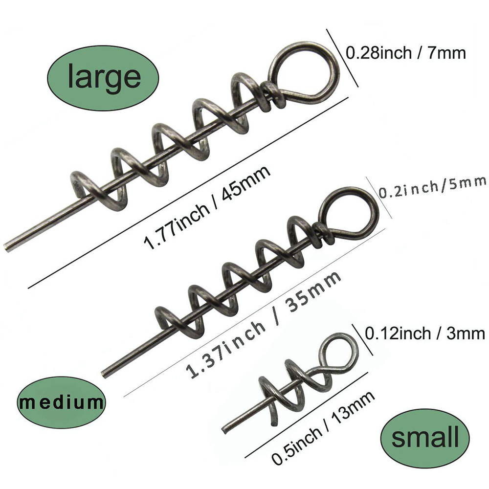 30 個ステンレス鋼スプリングロックピン釣りピンネジクランク - Fishing Equipment Cheap のレビューと価格