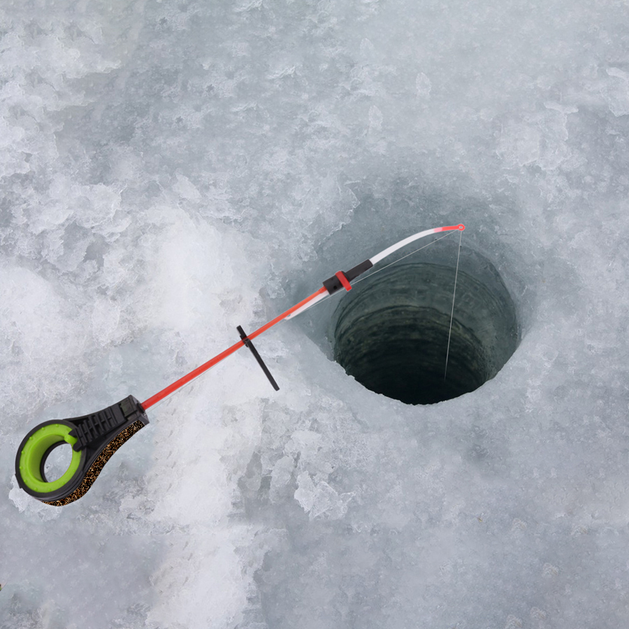 FTKアイスフィッシングロッド ミニポータブル 冬用プラスチ - Ice Fishing Tip Up のレビューと価格